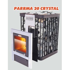 Печь для бани PARRMA-20 П CRYSTAL "Пар по Белому"