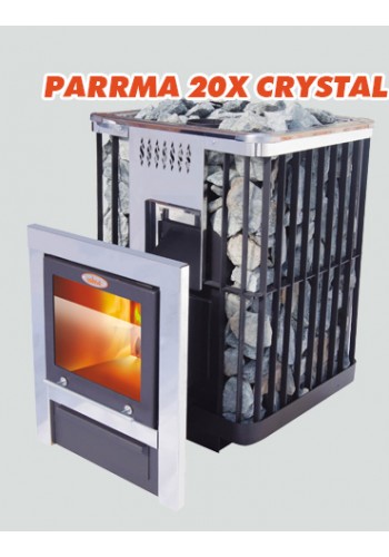 Печь для бани PARRMA-20 CRYSTAL Х