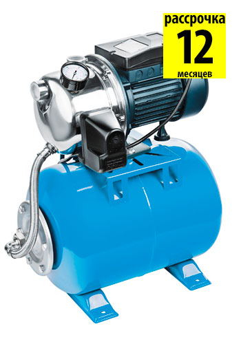 UNIPUMP AUTO JET 100 S Станция автоматического водоснабжения 24л. (гидрофор) корпус - чугун