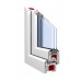 KBE EXPERT 70 2100х1400 (трехстворчатое, поворотно-откидная 1 створка, микровентиляция, 3 стекла)